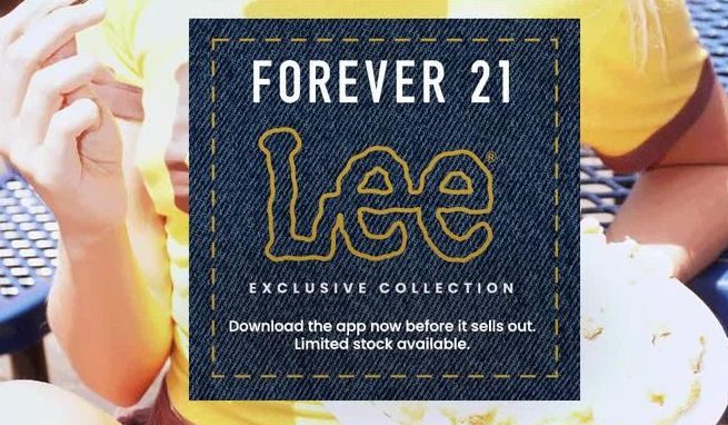 forever 21 x lee