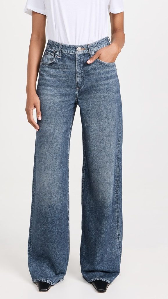 high waisted jeans