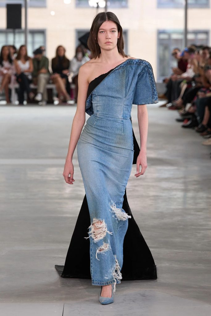 denim dress